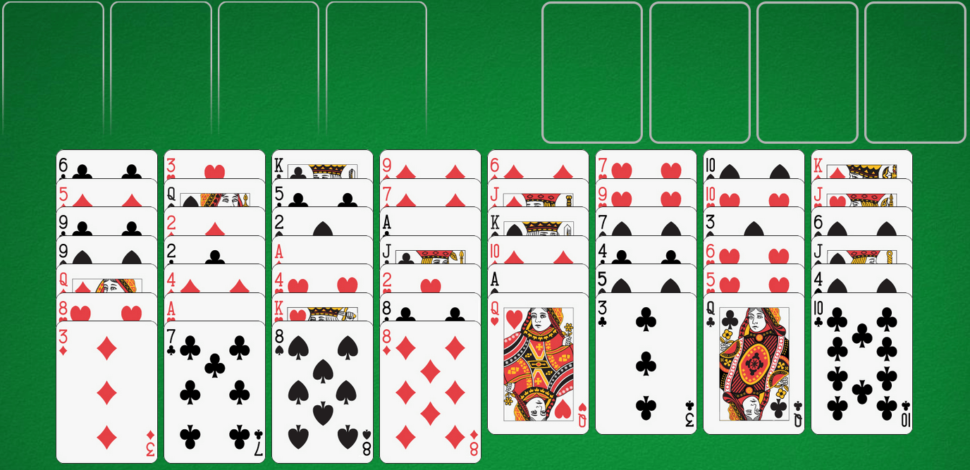 Pasjansa kralj freecell igraj na spletu